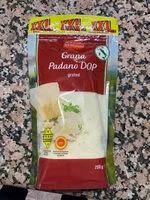 Mängden socker i Grana Padano DOP parmesano
