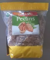 Mängden socker i Organic Pecans