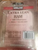 Mängden socker i extra lean ham