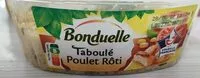 Mängden socker i Bonduelle taboulé poulet rôti