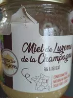 Mängden socker i Miel de luzerne de la Champagne