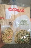 Mängden socker i Trofie di semola di grano duro