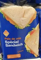Mängden socker i Pain de mie spécial sandwich blanc