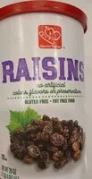 Mängden socker i Raisins