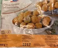 Mängden socker i Olive ripiene all’ascolana