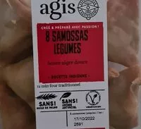 Mängden socker i Samossas Légumes