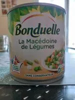 Mängden socker i Macédoine de légumes