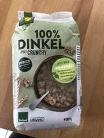 Mängden socker i Dinkel Crunchy