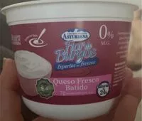 Mängden socker i Queso fresco batido