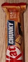 Mängden socker i KitKat CHUNKY peanut butter