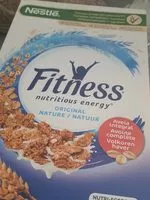 Mängden socker i Fitness nutritious energy
