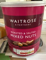 Mängden socker i Roasted & Salted Mixed Nuts