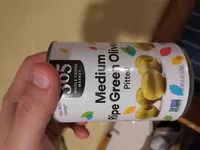 Mängden socker i Ripe green olives, pitted