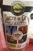 Mängden socker i Sucre de coco