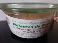 Mängden socker i rillettes de porc