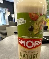 Mängden socker i Sauce  crudité. Amora