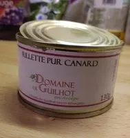 Mängden socker i Rillette pur canard