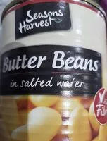 Mängden socker i Butter beans