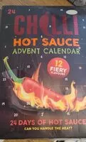 Mängden socker i Chili Hot Sauce Advent Calendar