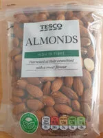 Mängden socker i Tesco Almonds