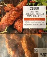 Mängden socker i Piri Piri chicken breast mini fillets