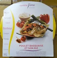 Mängden socker i Poulet basquaise et son riz