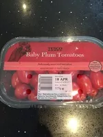 Mängden socker i Baby Plum Tomatoes
