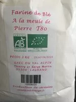 Mängden socker i Farine de blé à la meule de pierre T80