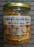 Mängden socker i Confit d'oignon doux des Cévennes (Nature)
