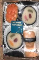 Mängden socker i Sushi en Pâte d’Amande
