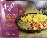 Mängden socker i Bio korma indien légumes