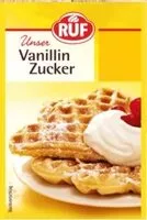 Mängden socker i Vanillin Zucker