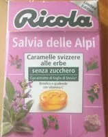 Mängden socker i Ricola