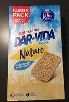 Mängden socker i Dar Vida nature
