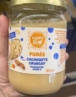 Mängden socker i Purée cacahuete crunchy