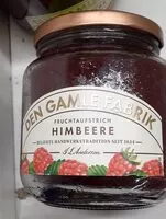 Mängden socker i Confiture de framboise