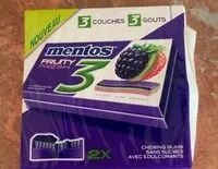 Mängden socker i Mentos Fruity Fresh