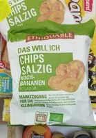 Mängden socker i Chips de banane