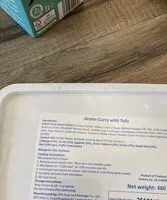 Mängden socker i Tofu au curry vert