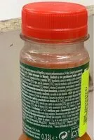 Mängden socker i Jus orange et carotte