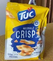 Mängden socker i Tuc crisp