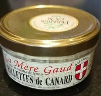 Mängden socker i Rilletes de canard