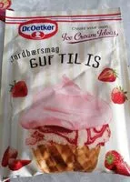 Mängden socker i Creme a la fraise