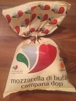 Mängden socker i Mozarella di bufala campana dop