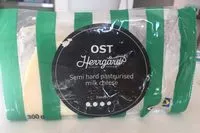 Mängden socker i Ost Herrgård