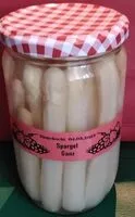 Mängden socker i Spargel weiß ganz