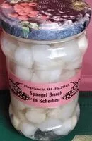 Mängden socker i Spargel Bruch in Scheiben