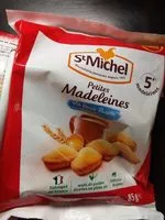 Mängden socker i Petites madeleines