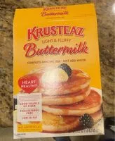 Mängden socker i Krusteaz Light & Fluffy Buttermilk