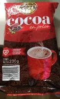 Mängden socker i Cocoa en polvo